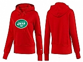 Nike New York Jets Team Logo Red Women Pullover Hoodies (5),baseball caps,new era cap wholesale,wholesale hats