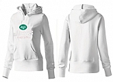 Nike New York Jets Team Logo White Women Pullover Hoodies (3),baseball caps,new era cap wholesale,wholesale hats