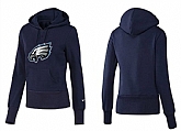 Nike Philadelphia Eagles Team Logo D.Blue Women Pullover Hoodies (2),baseball caps,new era cap wholesale,wholesale hats