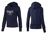Nike Philadelphia Eagles Team Logo D.Blue Women Pullover Hoodies (6),baseball caps,new era cap wholesale,wholesale hats