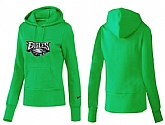 Nike Philadelphia Eagles Team Logo Green Women Pullover Hoodies (6),baseball caps,new era cap wholesale,wholesale hats