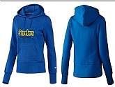 Nike Pittsburgh Steelers Team Logo Blue Women Pullover Hoodies (4),baseball caps,new era cap wholesale,wholesale hats