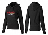 Nike San Francisco 49ers Team Logo Black Women Pullover Hoodies (1),baseball caps,new era cap wholesale,wholesale hats
