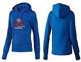 Nike San Francisco 49ers Team Logo Blue Women Pullover Hoodies (3),baseball caps,new era cap wholesale,wholesale hats