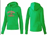 Nike San Francisco 49ers Team Logo Green Women Pullover Hoodies (2),baseball caps,new era cap wholesale,wholesale hats