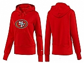 Nike San Francisco 49ers Team Logo Red Women Pullover Hoodies (4),baseball caps,new era cap wholesale,wholesale hats