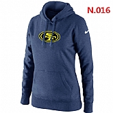 Nike San Francisco 49ers Team Logo Womens Pullover Hoodies (15),baseball caps,new era cap wholesale,wholesale hats