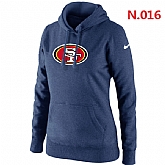 Nike San Francisco 49ers Team Logo Womens Pullover Hoodies (19),baseball caps,new era cap wholesale,wholesale hats
