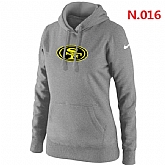 Nike San Francisco 49ers Team Logo Womens Pullover Hoodies (5),baseball caps,new era cap wholesale,wholesale hats