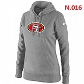 Nike San Francisco 49ers Team Logo Womens Pullover Hoodies (9),baseball caps,new era cap wholesale,wholesale hats
