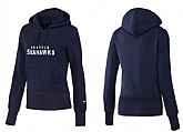 Nike Seattle Seahawks Team Logo D.Blue Women Pullover Hoodies (6),baseball caps,new era cap wholesale,wholesale hats
