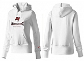 Nike Tampa Bay Buccaneers Team Logo White Women Pullover Hoodies (3),baseball caps,new era cap wholesale,wholesale hats