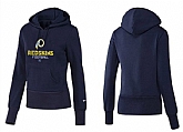 Nike Washington Redskins Team Logo D.Blue Women Pullover Hoodies (4),baseball caps,new era cap wholesale,wholesale hats