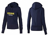Nike Washington Redskins Team Logo D.Blue Women Pullover Hoodies (5),baseball caps,new era cap wholesale,wholesale hats