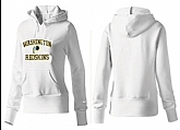 Nike Washington Redskins Team Logo White Women Pullover Hoodies (2),baseball caps,new era cap wholesale,wholesale hats