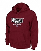 Philadelphia Eagles Critical Victory Pullover Hoodie RED,baseball caps,new era cap wholesale,wholesale hats