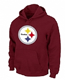 Pittsburgh Steelers Logo Pullover Hoodie Red,baseball caps,new era cap wholesale,wholesale hats
