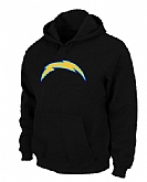 San Diego Chargers Logo Pullover Hoodie Black,baseball caps,new era cap wholesale,wholesale hats