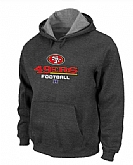 San Francisco 49ers Critical Victory Pullover Hoodie D.Grey,baseball caps,new era cap wholesale,wholesale hats