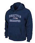 Seattle Seahawks Heart x26 Soul Pullover Hoodie Black Navy Blue,baseball caps,new era cap wholesale,wholesale hats