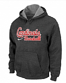 St. Louis Cardinals Pullover Hoodie D.Grey,baseball caps,new era cap wholesale,wholesale hats