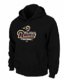 St.Louis Rams Critical Victory Pullover Hoodie Black,baseball caps,new era cap wholesale,wholesale hats