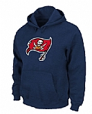 Tampa Bay Buccaneers Logo Pullover Hoodie Navy Blue,baseball caps,new era cap wholesale,wholesale hats
