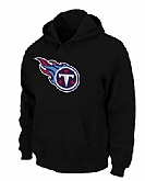 Tennessee Titans Logo Pullover Hoodie Black,baseball caps,new era cap wholesale,wholesale hats