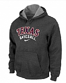 Texas Rangers Pullover Hoodie D.Grey,baseball caps,new era cap wholesale,wholesale hats