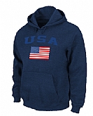 USA Olympics USA Flag Pullover Hoodie D.Blue,baseball caps,new era cap wholesale,wholesale hats