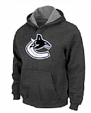 Vancouver Canucks Orange Big x26 Tall Logo Pullover Hoodie Navy Grey,baseball caps,new era cap wholesale,wholesale hats