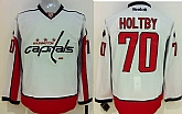 Washington Capitals #70 Braden Holtby White Jerseys,baseball caps,new era cap wholesale,wholesale hats