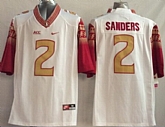 Florida State Seminoles #2 Deion Sanders 2014 White Limited Jerseys,baseball caps,new era cap wholesale,wholesale hats