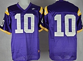 LSU Tigers #10 Anthony Jennings Purple Jerseys,baseball caps,new era cap wholesale,wholesale hats