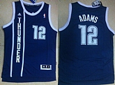 Oklahoma City Thunder #12 Steven Adams Revolution 30 Swingman Navy Blue Jerseys,baseball caps,new era cap wholesale,wholesale hats