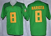 Oregon Duck #8 Marcus Mariota 2015 Playoff Rose Bowl Special Event Diamond Quest Light Green Jerseys,baseball caps,new era cap wholesale,wholesale hats