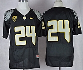 Oregon Ducks #24 Thomas Tyner Black Elite Jerseys,baseball caps,new era cap wholesale,wholesale hats