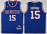 Sacramento Kings #15 DeMarcus Cousins Hardwood Classic Blue Swingman Throwback Jerseys,baseball caps,new era cap wholesale,wholesale hats
