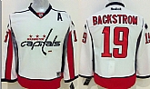 Youth Washington Capitals #19 Nicklas Backstrom White Jerseys,baseball caps,new era cap wholesale,wholesale hats