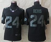 Nike Limited New York Jets #24 Revis Impact Limited Black Jersey,baseball caps,new era cap wholesale,wholesale hats