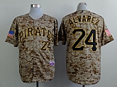 Pittsburgh Pirates #24 Pedro Alvarez 2015 Camo Jerseys,baseball caps,new era cap wholesale,wholesale hats