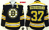 Womens Boston Bruins #37 Patrice Bergeron Black Jerseys,baseball caps,new era cap wholesale,wholesale hats