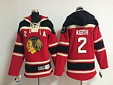 Youth Chicago Blackhawks #2 Duncan Keith Red Hoodie,baseball caps,new era cap wholesale,wholesale hats