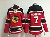 Youth Chicago Blackhawks #7 Brent Seabrook Red Hoodie,baseball caps,new era cap wholesale,wholesale hats