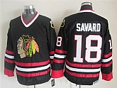 Chicago Blackhawks #18 Denis Savard Black Throwback CCM Jerseys,baseball caps,new era cap wholesale,wholesale hats