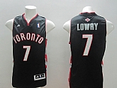 Toronto Raptors #7 Kyle Lowry Revolution 30 Swingman Black Jerseys,baseball caps,new era cap wholesale,wholesale hats