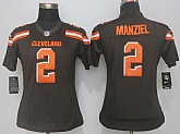 Womens Nike Limited Cleveland Browns #2 Manziel Brown Jerseys,baseball caps,new era cap wholesale,wholesale hats