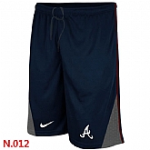 Nike Atlanta Braves Performance Training MLB Short Dark Blue,baseball caps,new era cap wholesale,wholesale hats