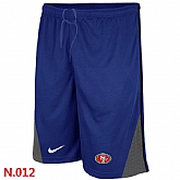 Nike San Francisco 49ers Classic Training NFL Short Blue,baseball caps,new era cap wholesale,wholesale hats