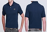 St. Louis Rams Players Performance Polo Shirt-Dark Blue,baseball caps,new era cap wholesale,wholesale hats